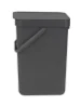 Brabantia Afvalemmer Sort & Go 12L - grijs