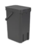 Brabantia Afvalemmer Sort & Go 12L - grijs