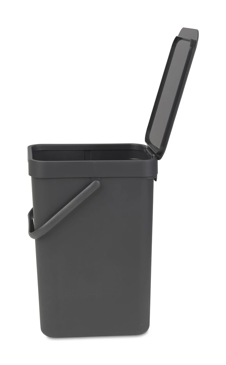 Brabantia Afvalemmer Sort & Go 12L - grijs