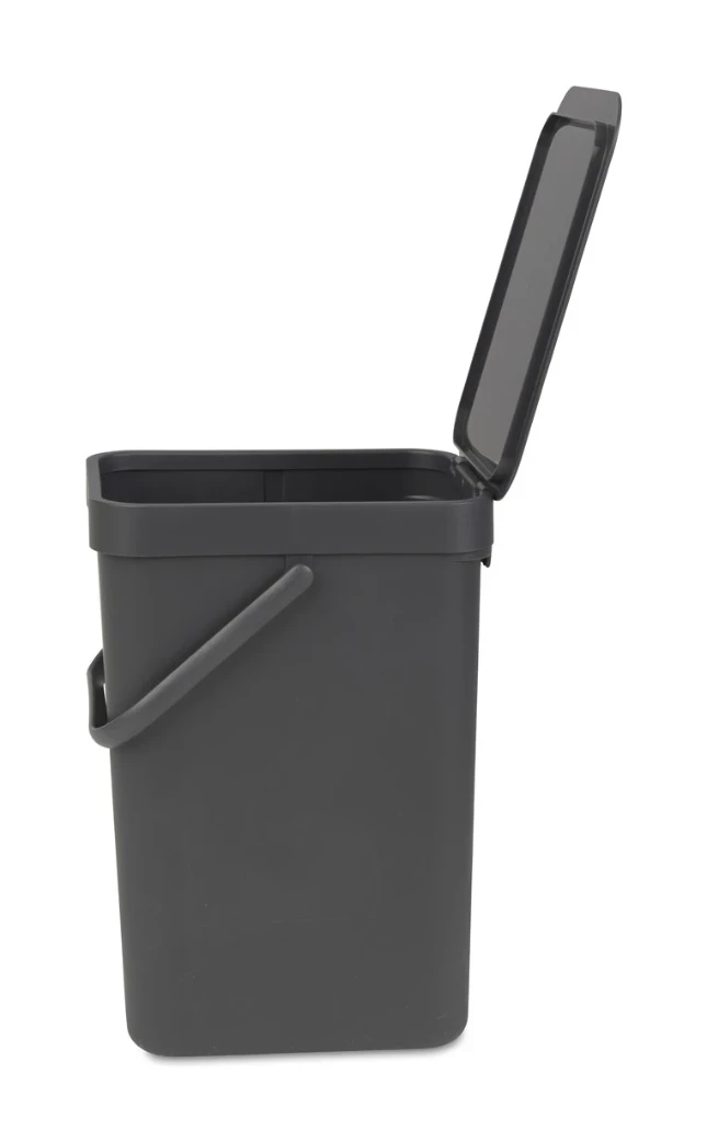 Brabantia Afvalemmer Sort & Go 12L - grijs