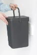 Brabantia Afvalemmer Sort & Go 12L - grijs
