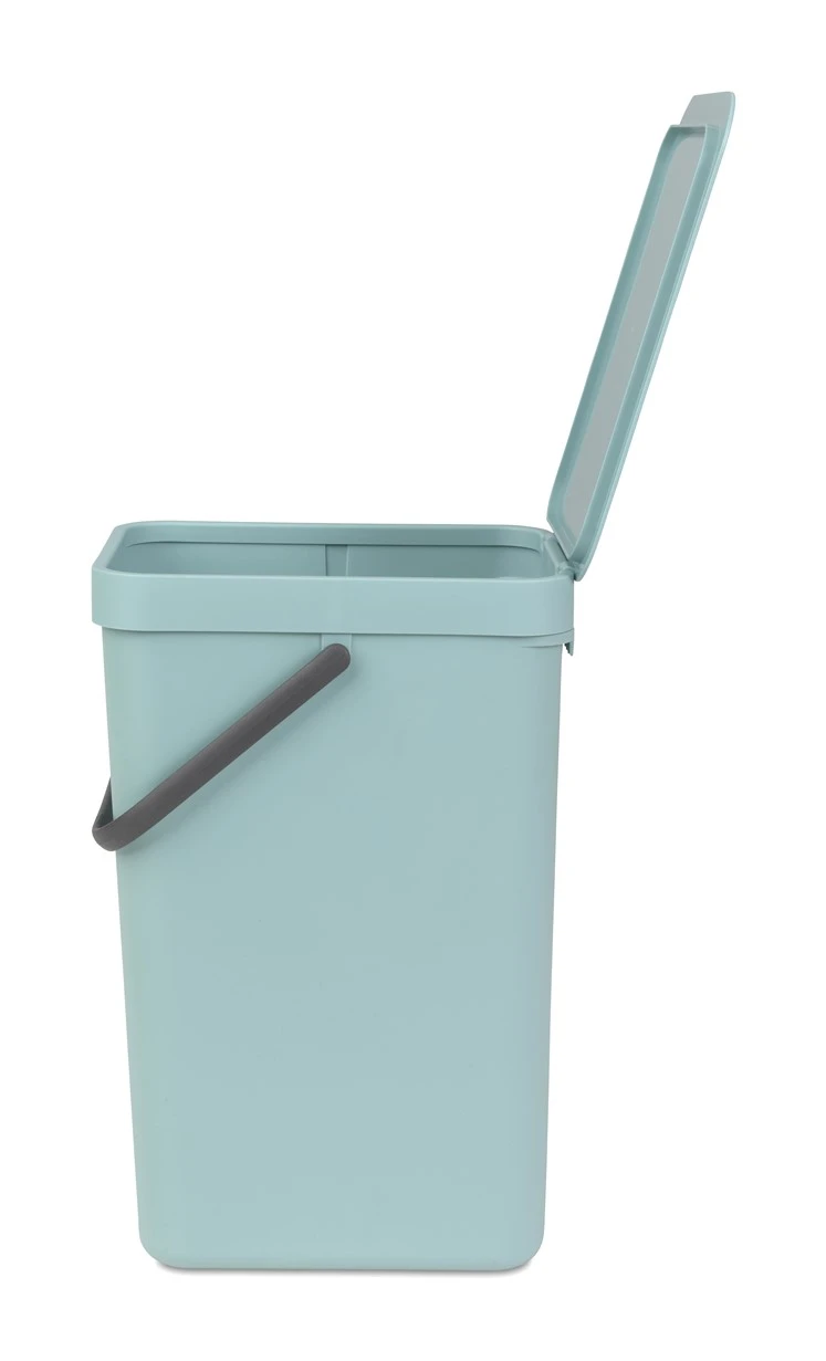 Brabantia Afvalemmer Sort & Go 16L - mint