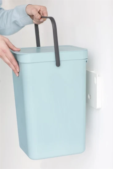 Brabantia Afvalemmer Sort & Go 16L - mint