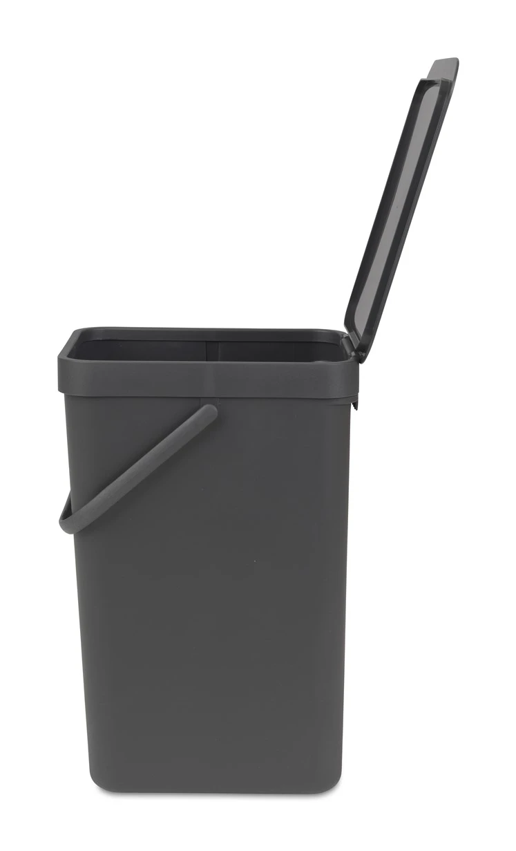 Brabantia Afvalemmer Sort & Go 16L - grijs