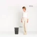 Brabantia Afvalemmer Sort & Go 16L - grijs