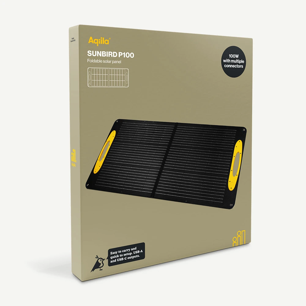 Aqiila Zonnepaneel Sunbird P100 100W