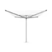 Brabantia Droogmolen Essential 50m met bodemhuls - metallic