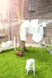 Brabantia Droogmolen Essential 50m met bodemhuls - metallic