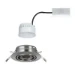 Paulmann LED-inbouwspot Base Coin 5W staal O90mm - 1-spot