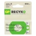 GP Oplaadbare AAA batterij 850mAh ReCyko NiMH (4 stuks)