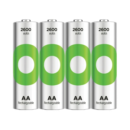GP Oplaadbare AA batterij 2600mAh ReCyko NiMH (4 stuks)