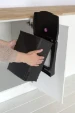 Brabantia Afvalemmer Built-in-Bin 10L - zwart