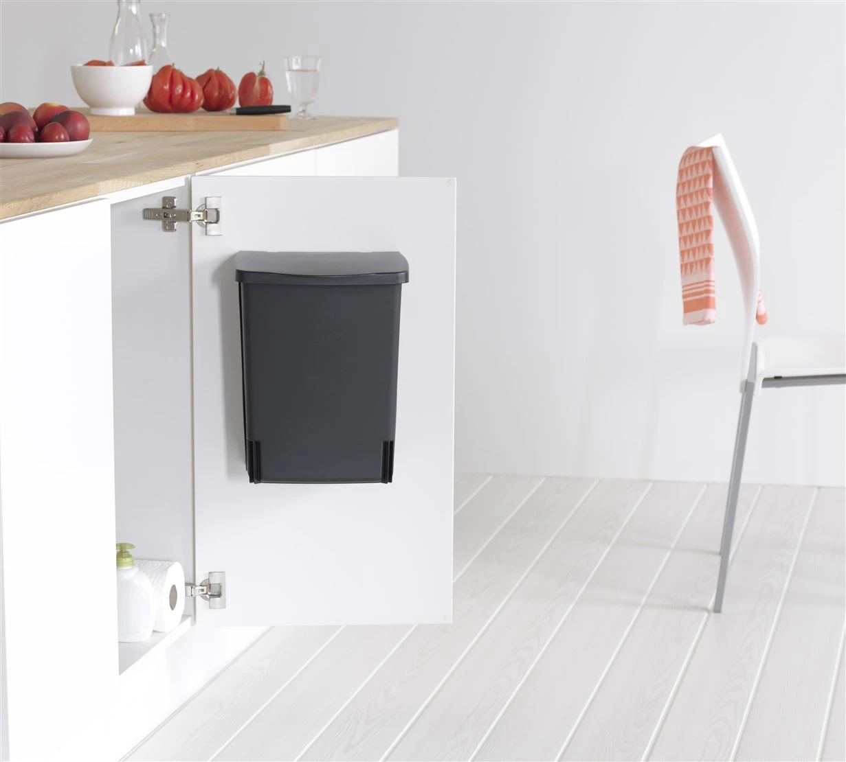 Brabantia Afvalemmer Built-in-Bin 10L - zwart