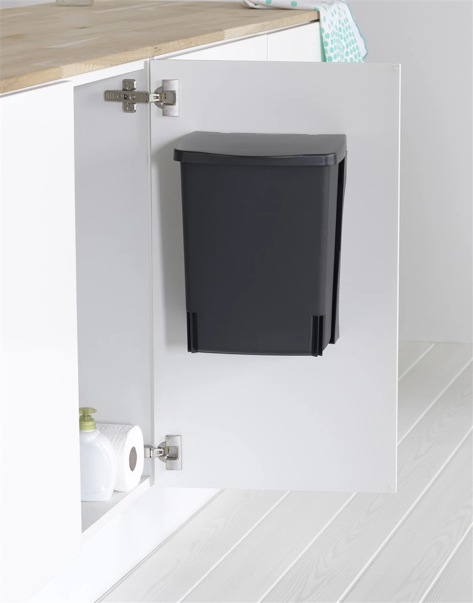 Brabantia Afvalemmer Built-in-Bin 10L - zwart