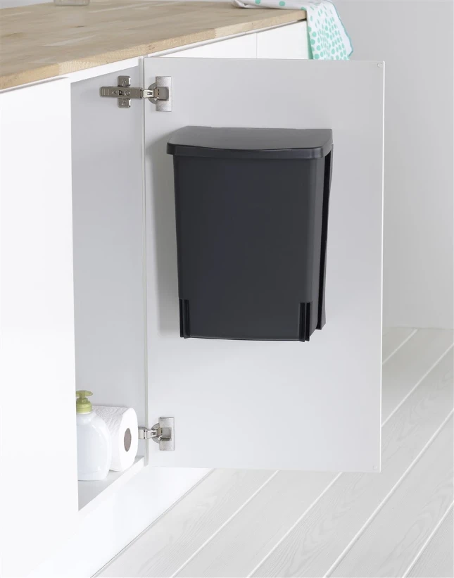 Brabantia Afvalemmer Built-in-Bin 10L - zwart