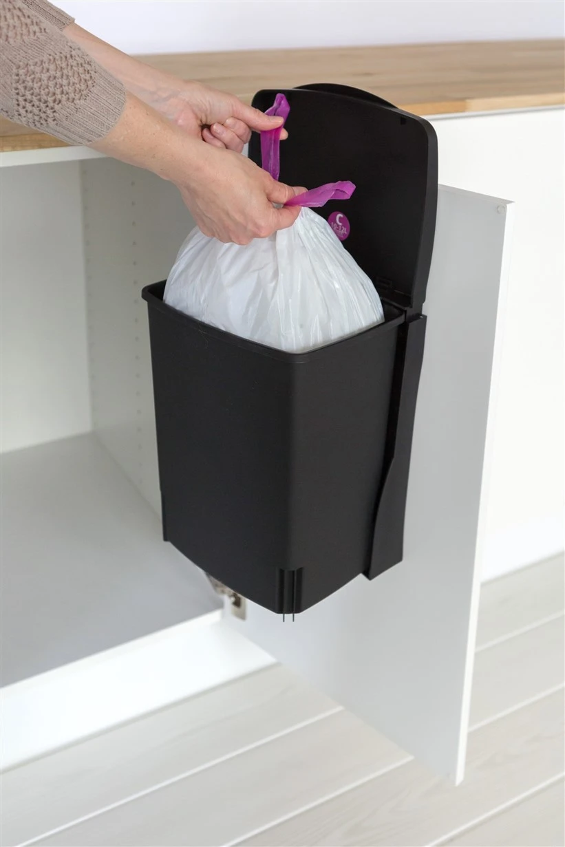 Brabantia Afvalemmer Built-in-Bin 10L - zwart