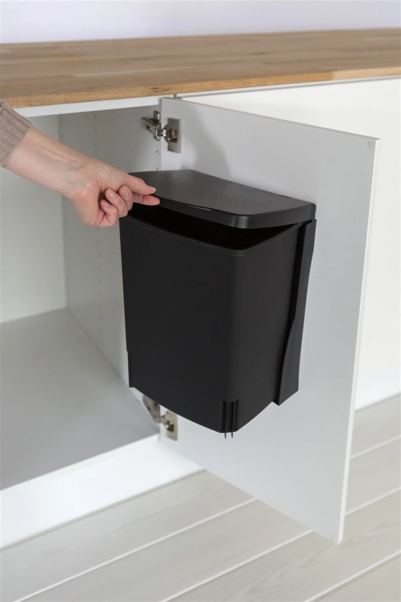 Brabantia Afvalemmer Built-in-Bin 10L - zwart