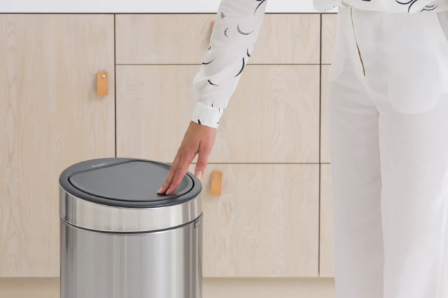 Brabantia Afvalemmer Touch Bin 30L - matt steel
