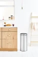 Brabantia Afvalemmer Touch Bin 30L - matt steel