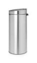 Brabantia Afvalemmer Touch Bin 30L - matt steel