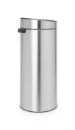 Brabantia Afvalemmer Touch Bin 30L - matt steel