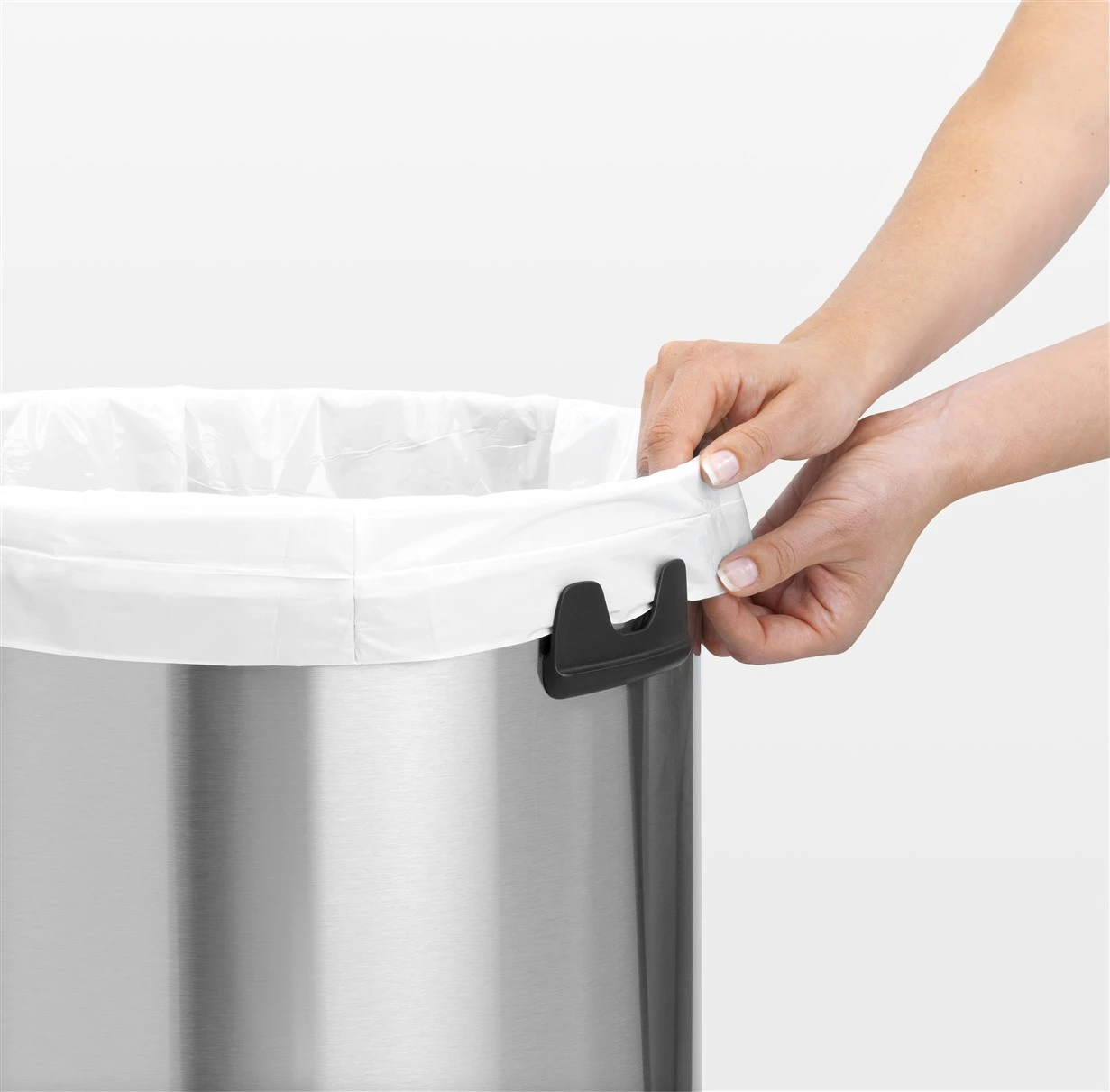 Brabantia Afvalemmer Touch Bin 60L - matt steel