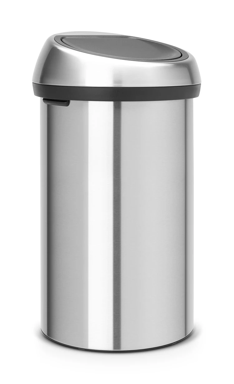Brabantia Afvalemmer Touch Bin 60L - matt steel