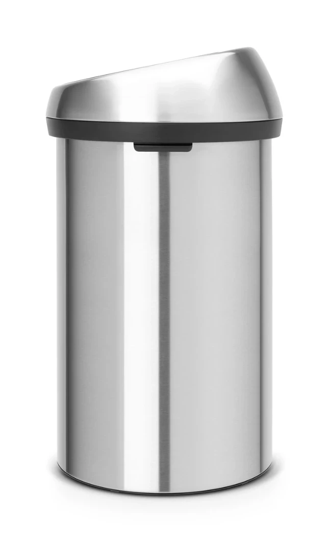 Brabantia Afvalemmer Touch Bin 60L - matt steel