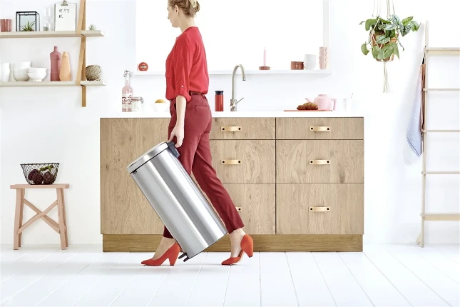 Brabantia Pedaalemmer Newicon 30L - matt steel