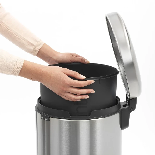 Brabantia Pedaalemmer Newicon 30L - matt steel