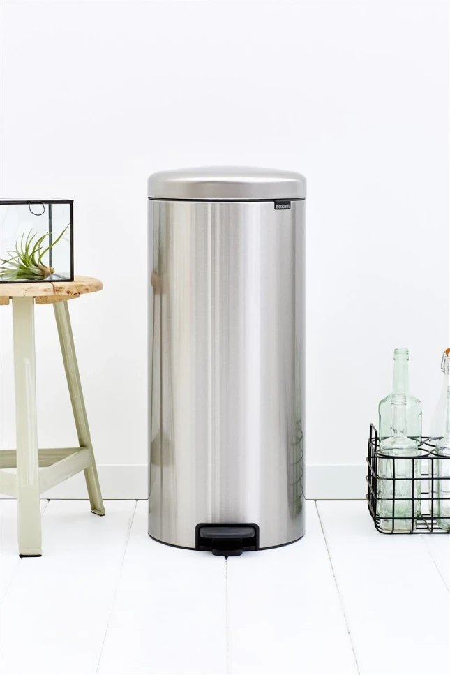 Brabantia Pedaalemmer Newicon 30L - matt steel