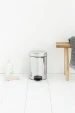 Brabantia Pedaalemmer Newicon 3L - brilliant steel