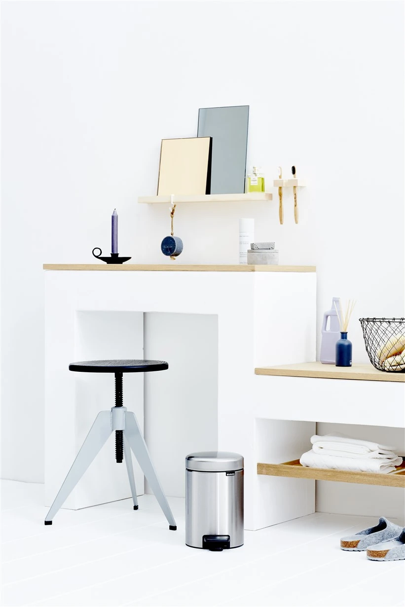 Brabantia Pedaalemmer Newicon 3L - matt steel