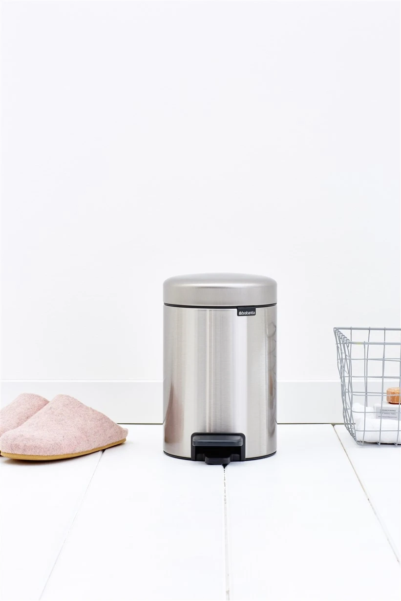 Brabantia Pedaalemmer Newicon 3L - matt steel