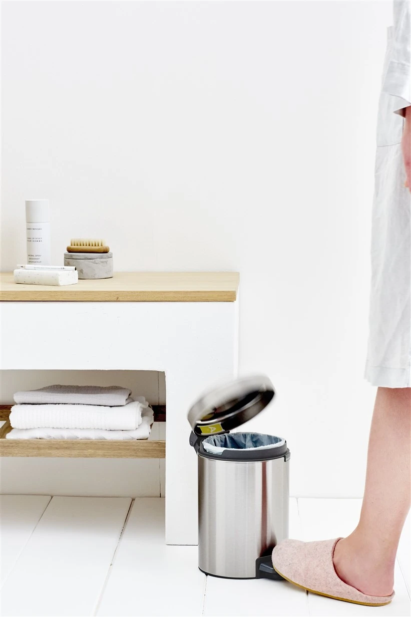 Brabantia Pedaalemmer Newicon 3L - matt steel