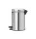Brabantia Pedaalemmer Newicon 3L - matt steel