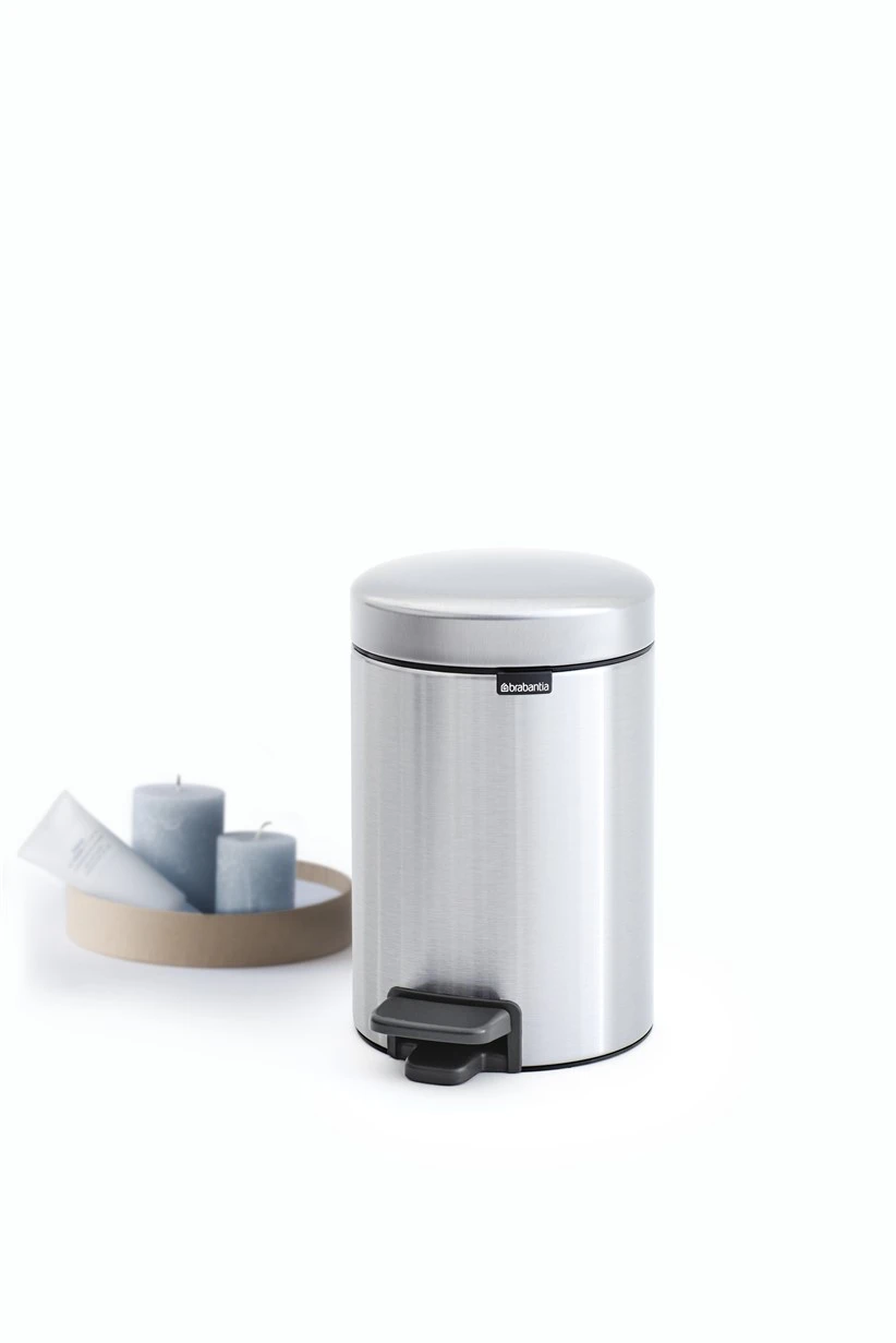 Brabantia Pedaalemmer Newicon 3L - matt steel