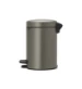 Brabantia Pedaalemmer Newicon 3L - platinum