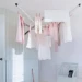 Brabantia Wanddroger WallFix met beschermhoes - zilver