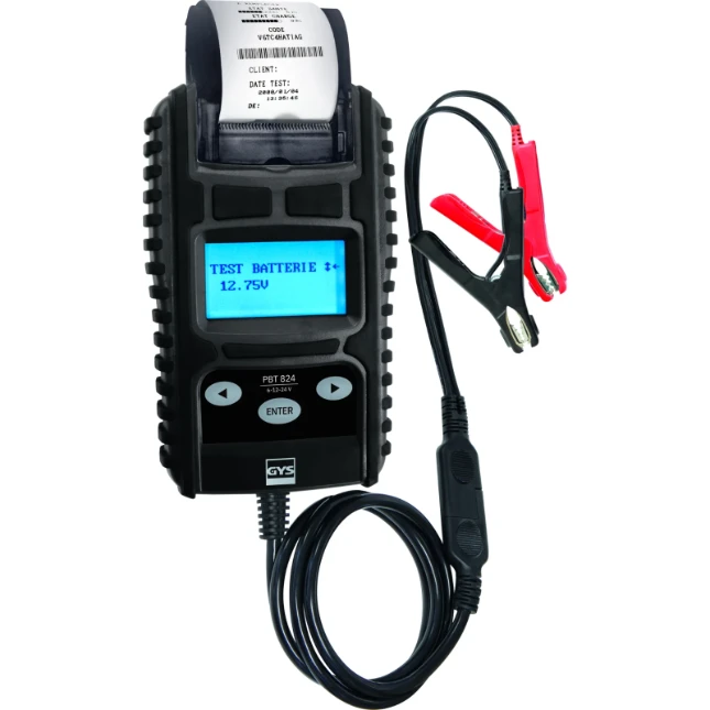 GYS Batterijtester PBT 824 met printer