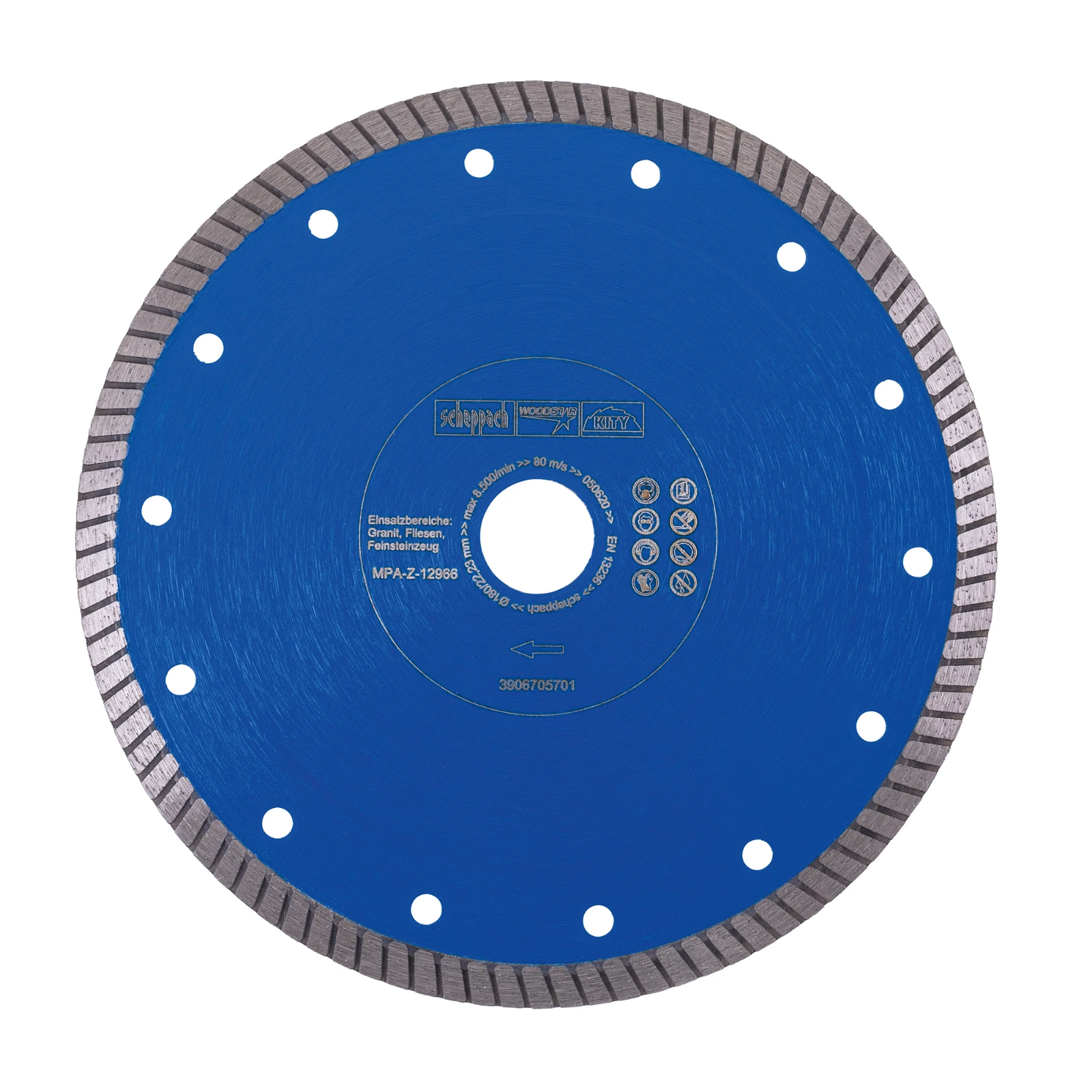 Scheppach Diamant Cirkelzaagblad PRO O180x22,2 mm