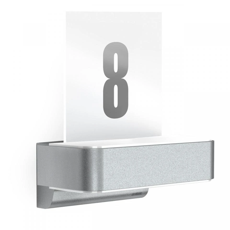 Steinel LED-buitenlamp L 820 SC zilver - met bewegingsmelder
