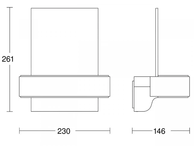 Steinel LED-buitenlamp L 820 SC zilver - met bewegingsmelder