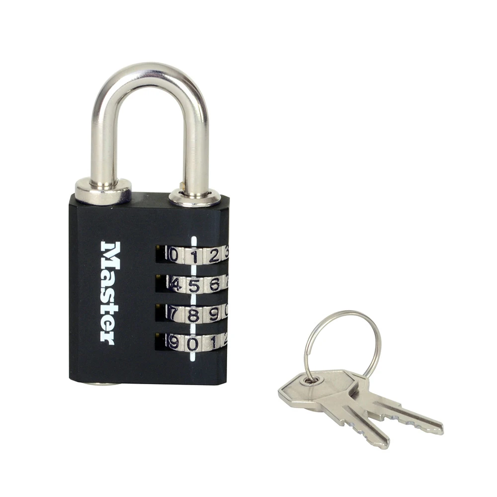 MasterLock Hangslot 40mm zwart - beugellengte 27mm
