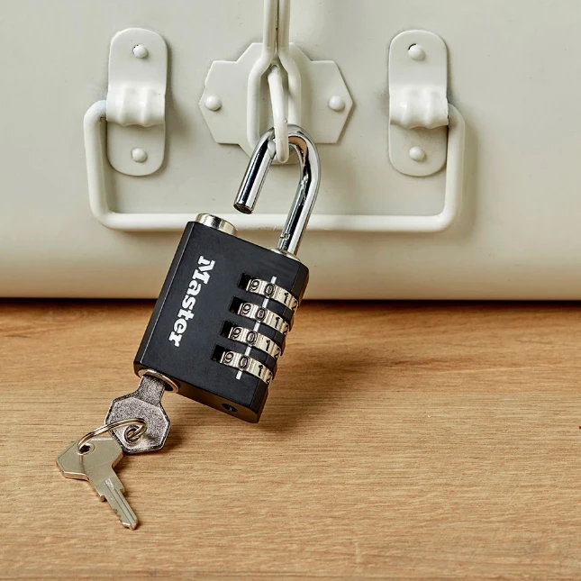 MasterLock Hangslot 40mm zwart - beugellengte 27mm