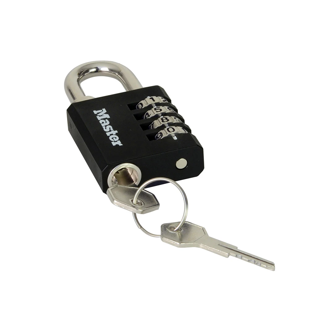 MasterLock Hangslot 40mm zwart - beugellengte 27mm