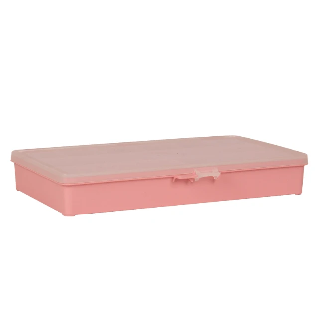 Raaco Assortimentsdoos B9 met 9 vakken roze