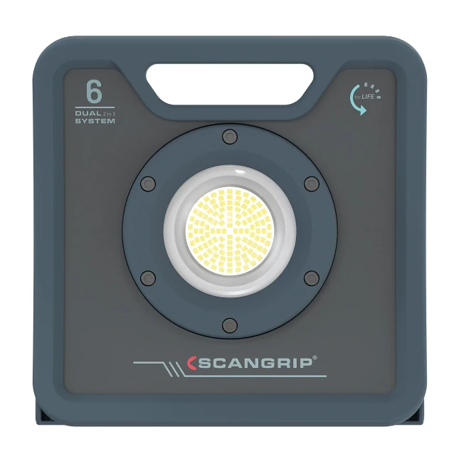Scangrip LED-bouwlamp for LIFE Nova 6 C+R 6000lm