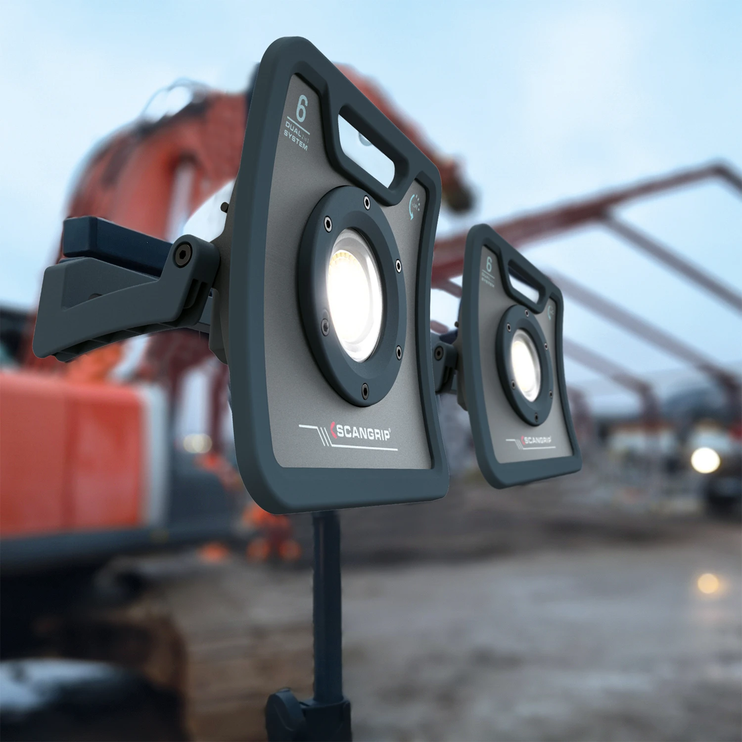 Scangrip LED-bouwlamp for LIFE Nova 6 C+R 6000lm
