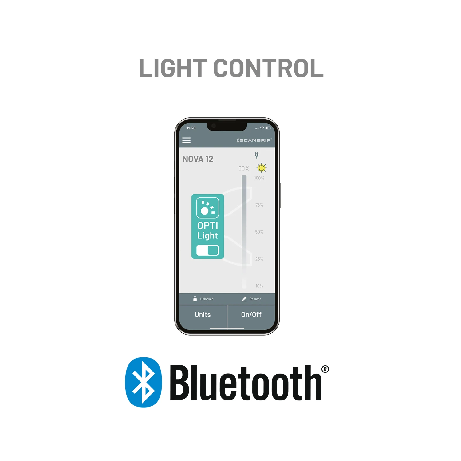 Scangrip LED-bouwlamp for LIFE Nova 12 12000lm